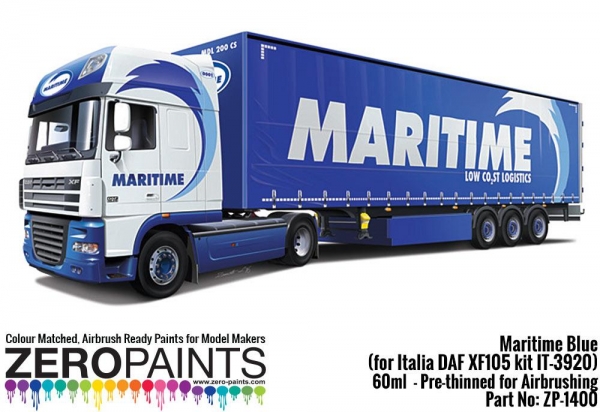 Maritime Blue Paint 60ml - Official Maritime Blue (Paint Code kindly supplied by Maritime)